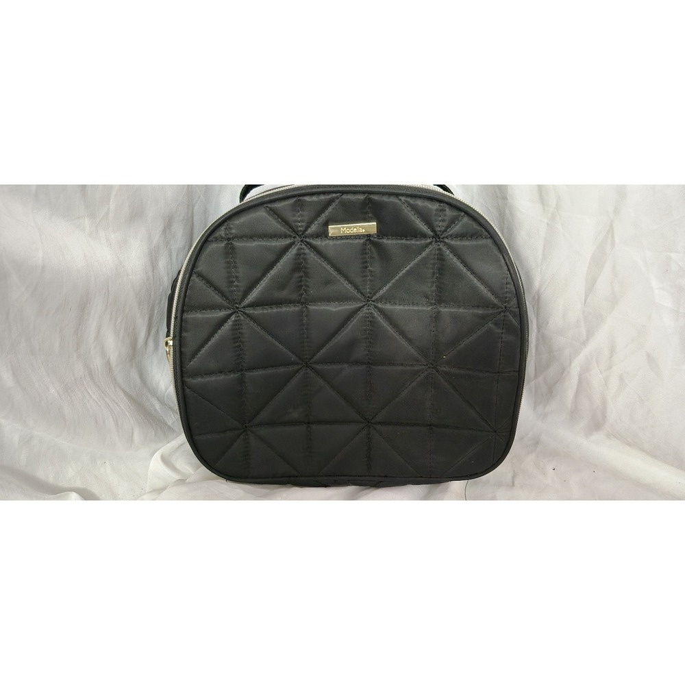 Lot of 2 Cosmetic Bags Modella & Sophia Joy Makeup Travel Cases